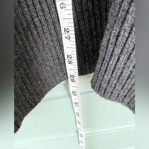 Marciano NWT Ofelia skirt sweater skirt grey asymmetrical hem comfy fall winter - Picture 4 of 7